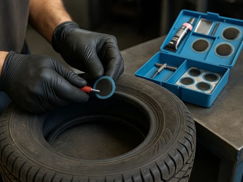 Tyre puncture repair