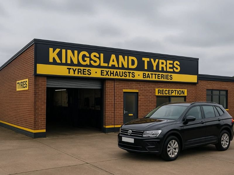 Kingsland Tyres workshop Blackpool